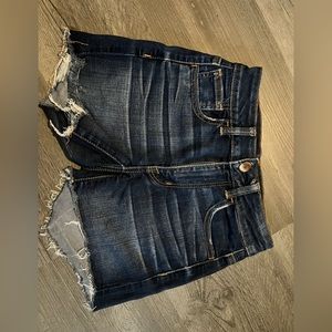 American eagle jean shorts